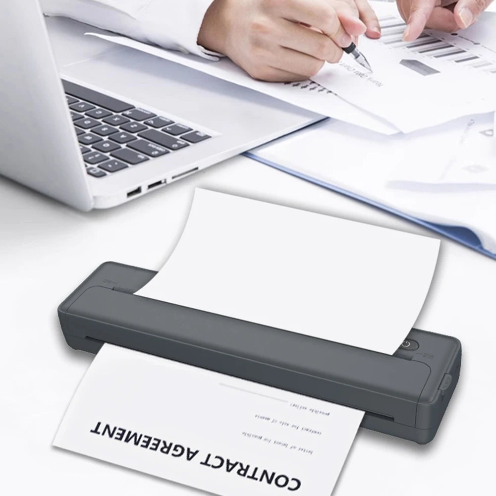 Apwikoger A4 Continuous Folding Thermal Paper, Auto Recognition — 100/200 Sheets