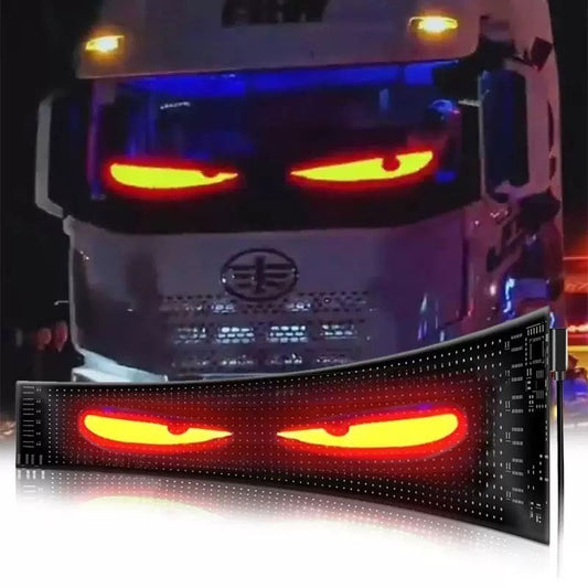 Truck-Specific Dynamic Devil's Eye LED Screen Light