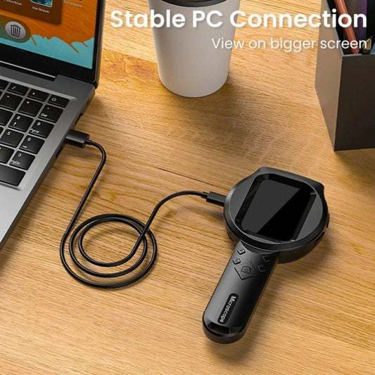 Portable 100x HD IPS Digital Handheld Microscope and Magnifier