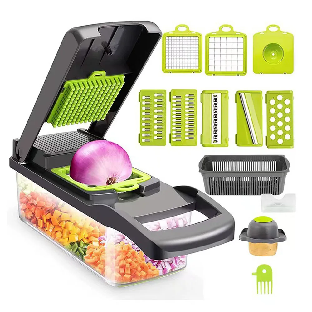 Mandoline Vegetable Chopper, Slicer and Cheese Grater