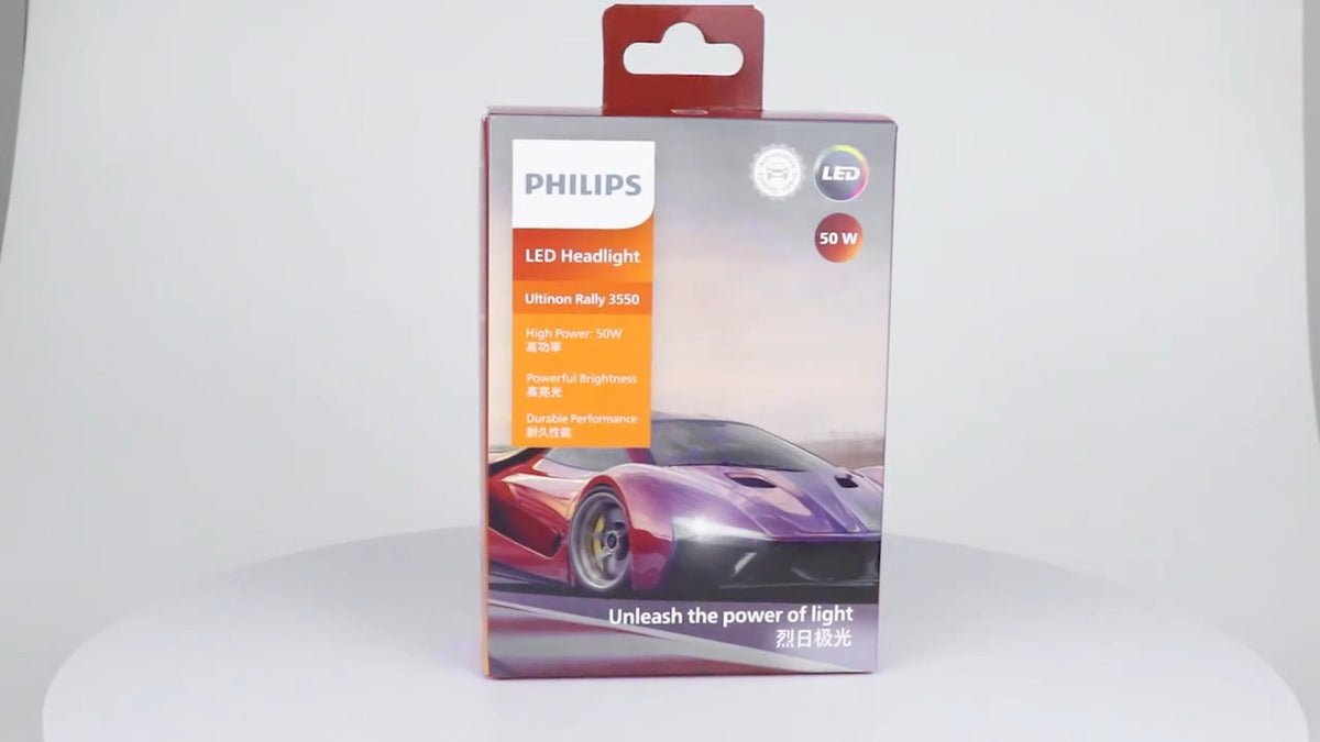 Philips Ultinon Rally 3550 LED Bulbs H4/H7/H11/HB3/HB4/9005/9006