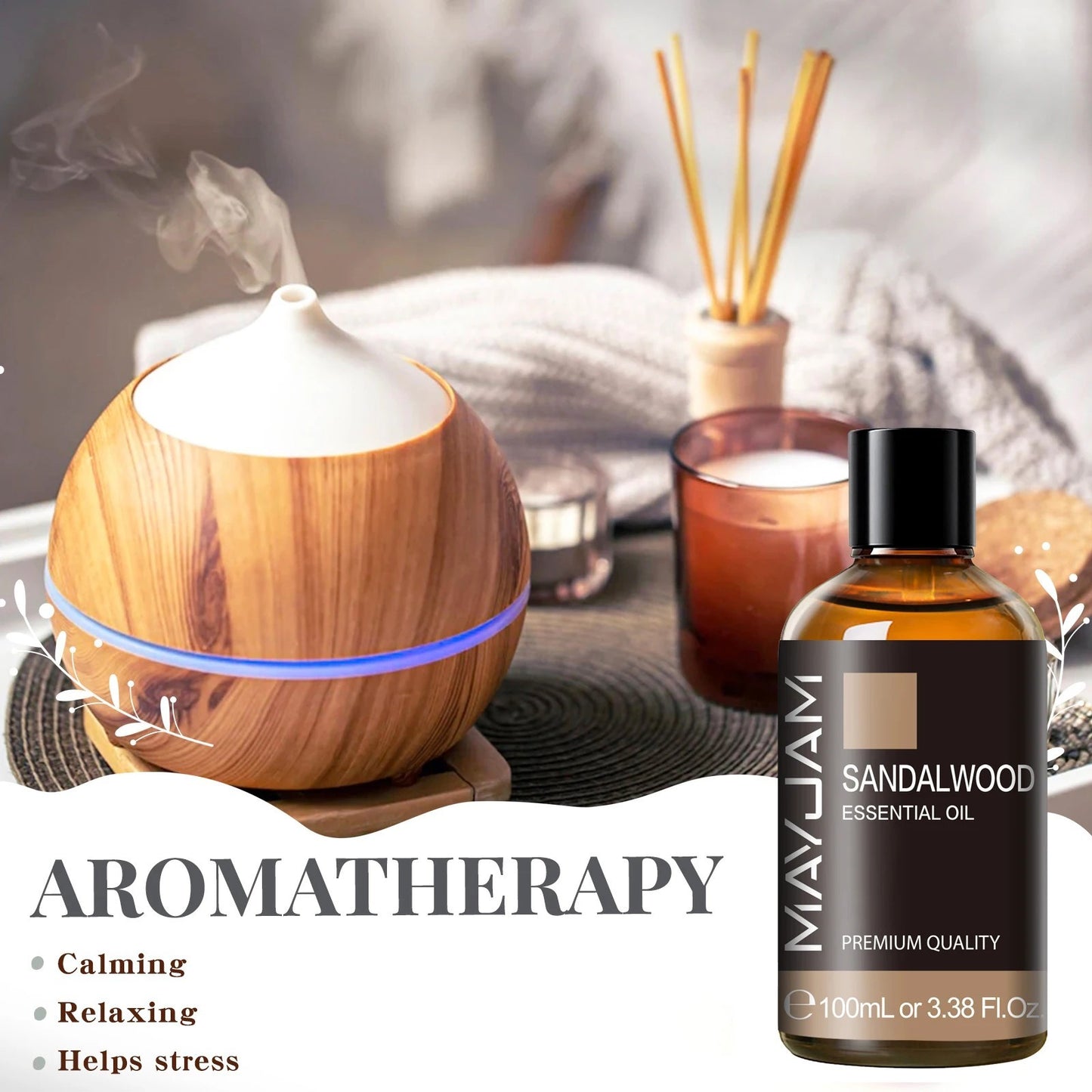 ZBS Essential Oils 100ml with Dropper — Assorted Fragrances