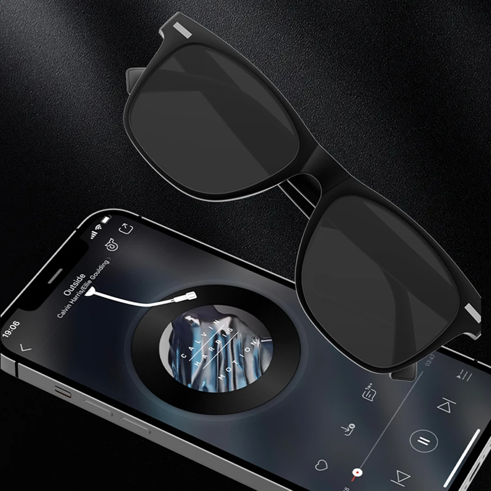 Apwikoger 4K ChatGPT AI Glasses, 100MP Camera, Bluetooth, 260mAh Battery