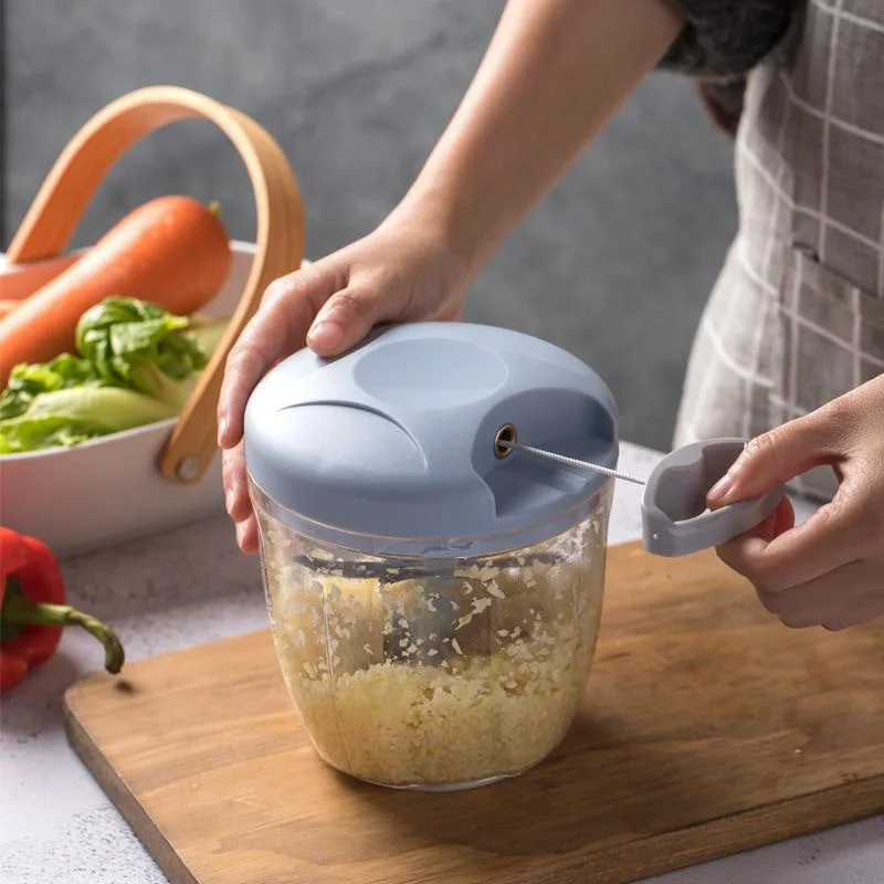 Manual Rotary Garlic and Vegetable Chopper 500/900ml