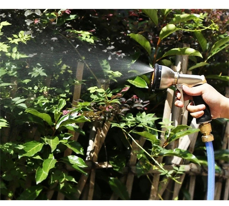 Heavy-Duty Metal Garden Hose Spray Gun with High Pressure