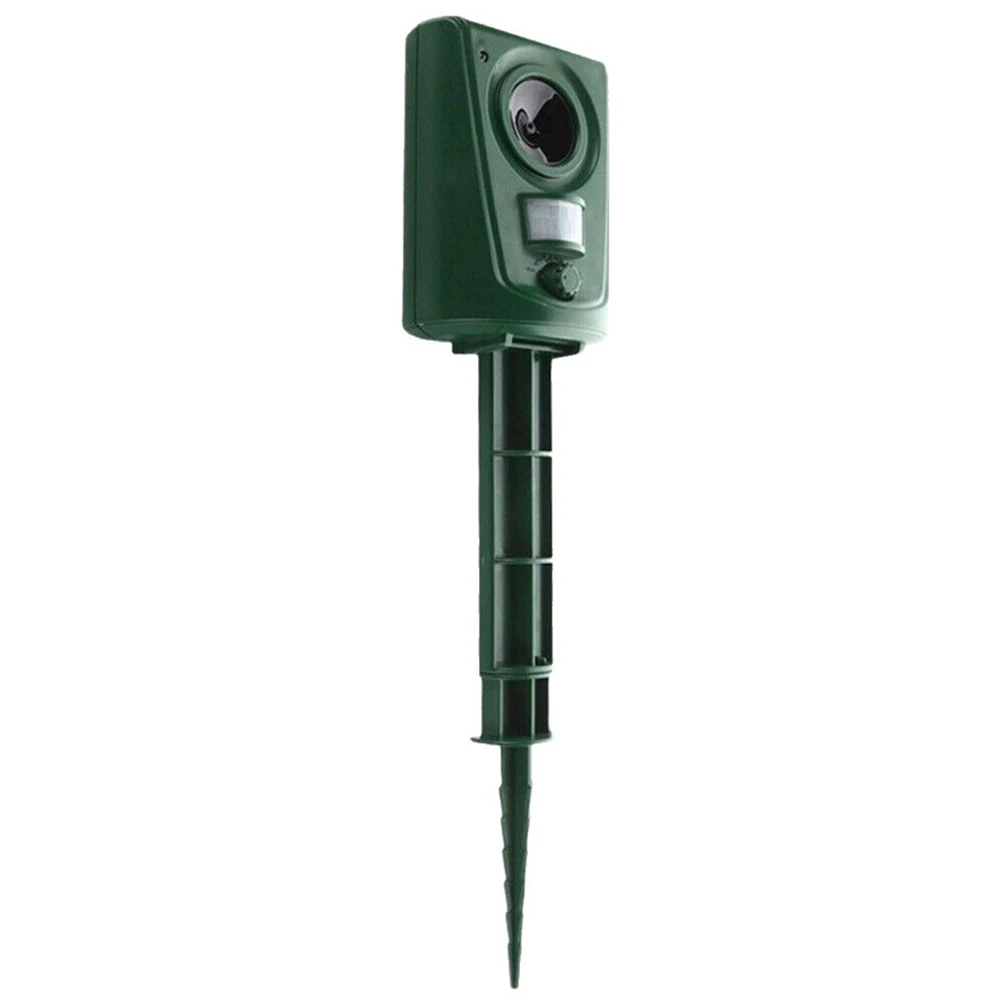 Sai Jin Finger Battery-Powered Ultrasonic Garden Animal and Pest Repeller