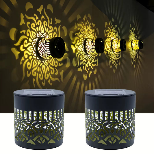 IP65 Solar LED Wall Light with Warm Light for Garden, Patio and Steps