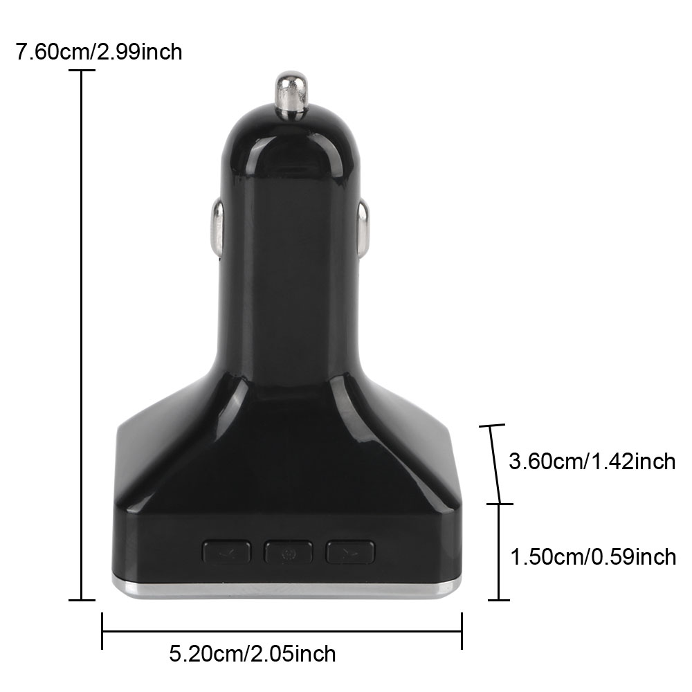 Leepee Wireless Cigarette-Lighter TPMS Tyre Pressure Alarm Sensors