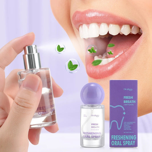 Oralhoe Mint Breath Freshener Spray 20ml for Portable Oral Care