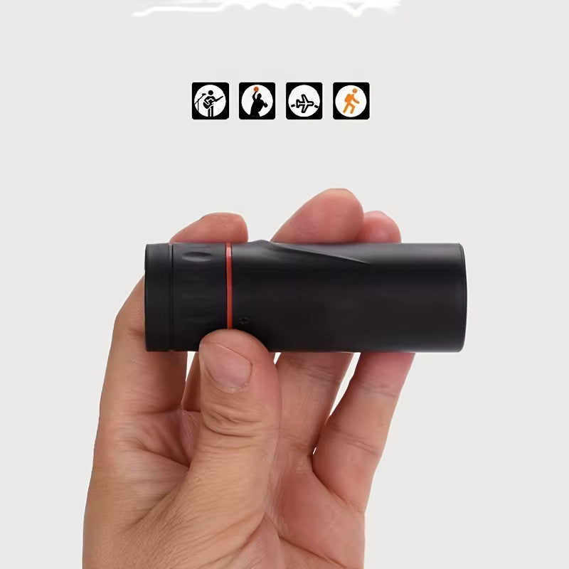HD Compact Monocular Telescope for Travel, Camping and Birdwatching