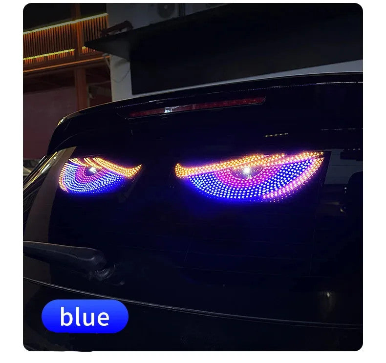 USB Dynamic Devil Eyes LED Matrix Screen for Car Windscreen