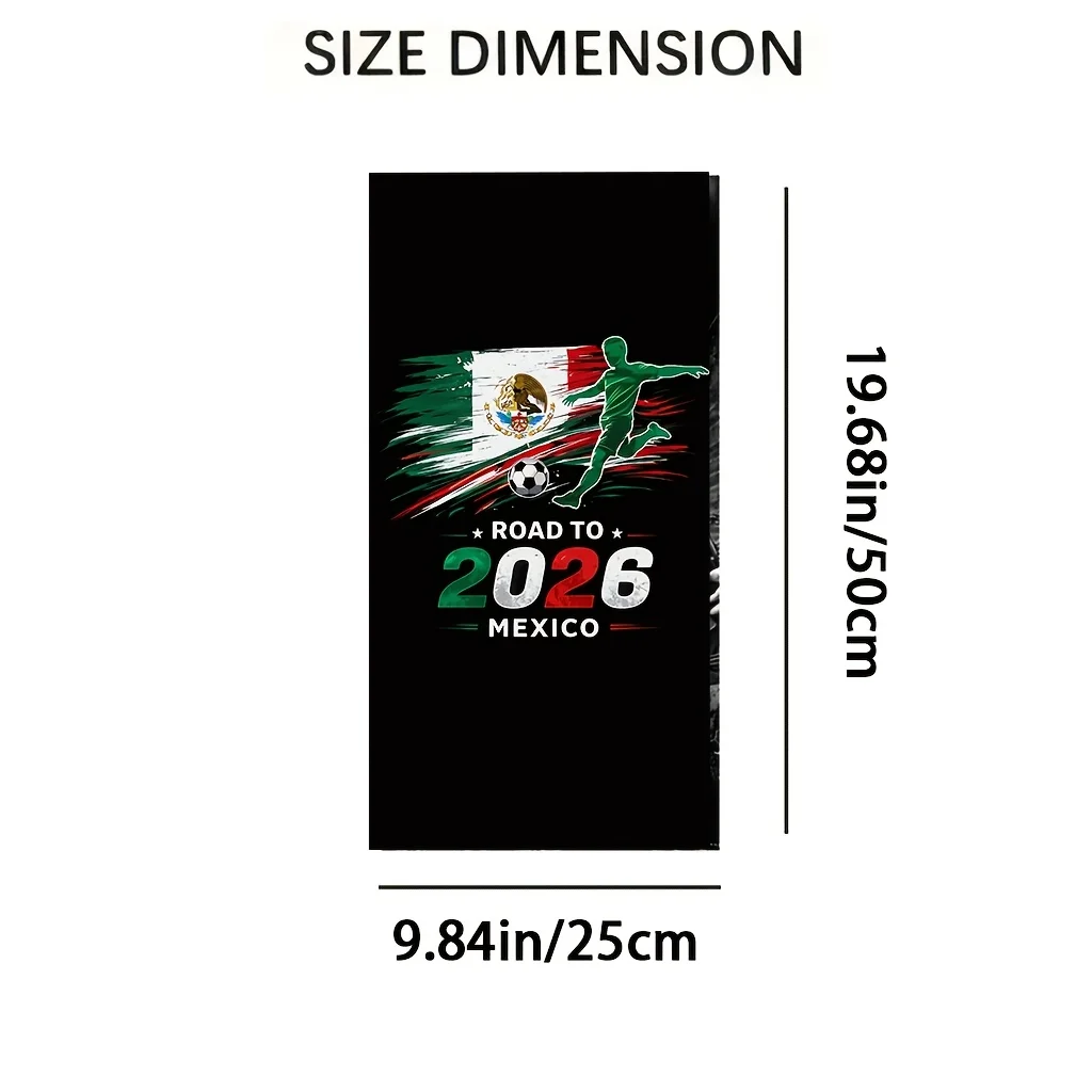 FIFA World Cup 2026 Cartoon Car Pillar Decorative Sticker
