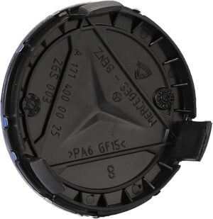 Mercedes Benz 75mm Blue Alloy Wheel Centre Cap - Image 3