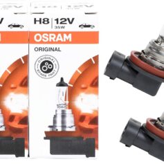 Osram H8 12V 35W Halogen Fog Light Bulb OEM Daylight White