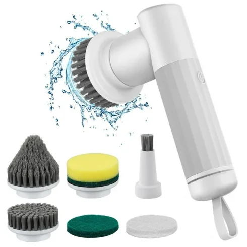 Cordless 5 in 1 Electric Spin Scrubber Power Cleaning Brush - Image 2