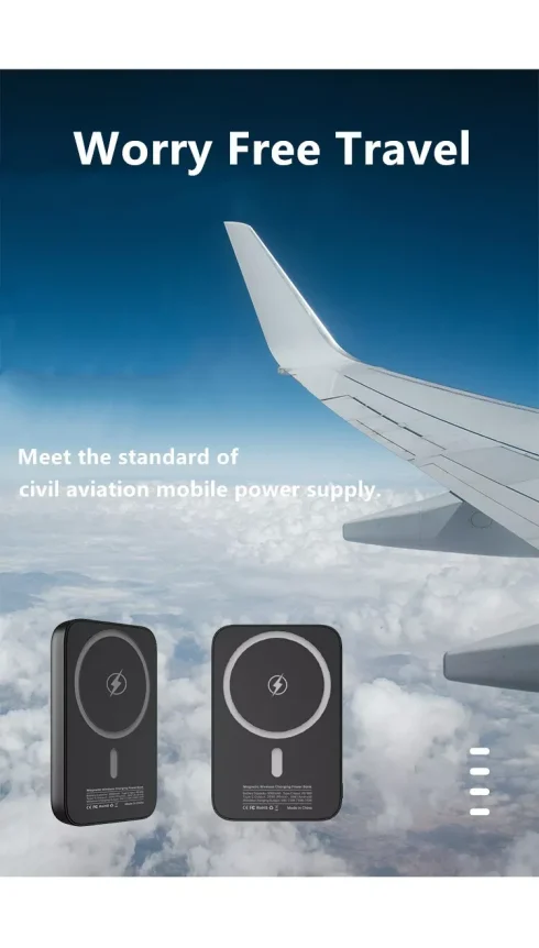Wireless Charger Power Bank For iPhone Apple & Samsung 13 12 ProMax Mini - Image 5
