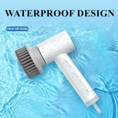 Electric Bathroom Cleaning Handheld Brush Kitchen Tile Cleaner Scrubber Tool