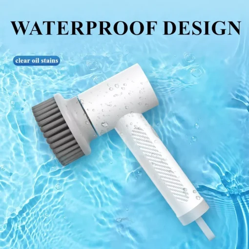 Electric Bathroom Cleaning Handheld Brush Kitchen Tile Cleaner Scrubber Tool