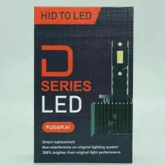 2 X HID to LED D1S D2S D3S D4S D5S Xenon Headlight Bulb to LED Replacement 6000K