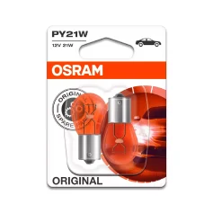 2 x OSRAM PY21W 581 AMBER ORANGE INDICATOR LIGHT CAR BULB 12V 21w 581 INDICATOR