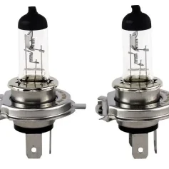 2 x H4 Standard (P43t) 60/55W 12V Car Headlight Bulbs