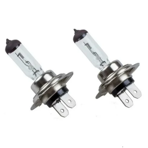 Set of 4 H7 Halogen Headlight Bulbs 12V 55W Clear Light