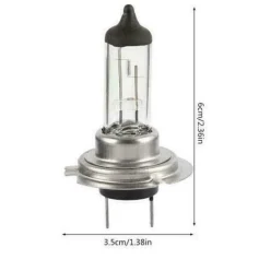 H7 24V 100W Halogen Headlight Bulb Clear White 3200K Truck HGV