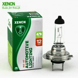 H7 12V 55W Halogen Headlight Bulbs Clear White Pair - Image 2