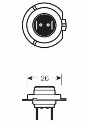 OSRAM H7 12V 55W Headlight Bulbs German Made E Marked Twin Pack - Image 6