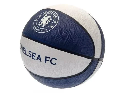 Chelsea Basketball Blue & White Size 7 Indoor Ball - Image 2