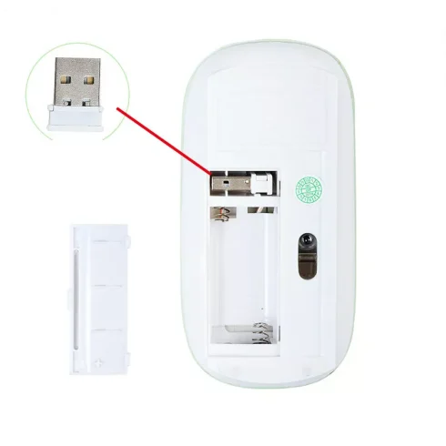 2.4GHz Wireless Cordless Mouse Mice Optical Scroll For PC Laptop Computer + USB - Image 5