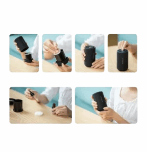Portable Waterless Aroma Diffuser USB C RGB Light Car Home Travel - Image 6